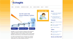 Desktop Screenshot of bioinsights.com